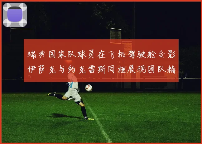 瑞典国家队球员在飞机驾驶舱合影伊萨克与约克雷斯同框展现团队精神